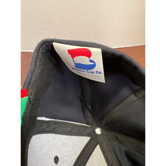 Vintage MLB Atlanta Braves Split Bar Snapback Hat X3 - Picture 4 of 5